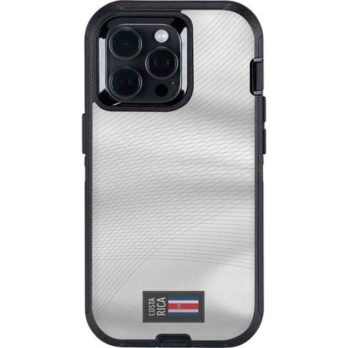 Costa Rica Soccer Flag Otterbox Defender iPhone Skin